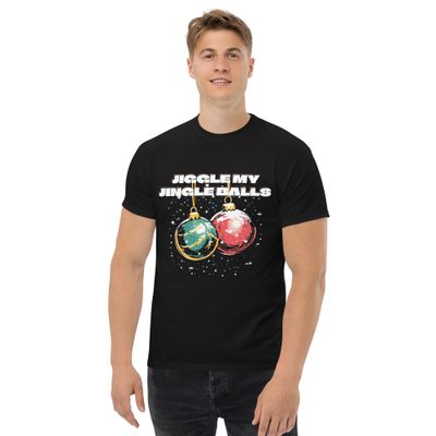 Funny Christmas Unisex t-shirt Jingle balls