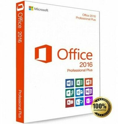 Microsoft Office 2016 Pro Plus – 32/64 Bit, Genuine License Key | Instant Delivery