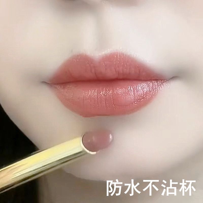Shake The Sound Of Best Selling Recommended Lipstick Does Not Fade Cup Cinnamon Milk Tea Color Matte Brand Genuine Non-decolorization Lipstick