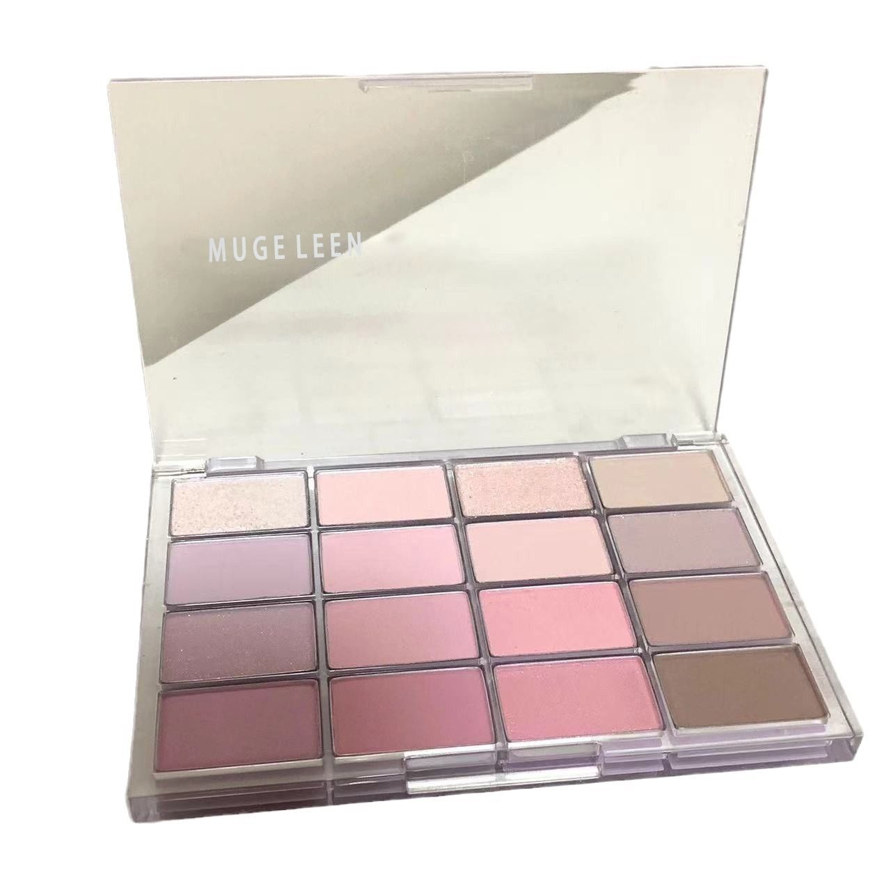 Wake-up 16-color Eye Shadow Early Eight Preferred Pearlescent Matte Thin Flash Low Saturation Earth Color Daily All-match Eye Shadow Plate