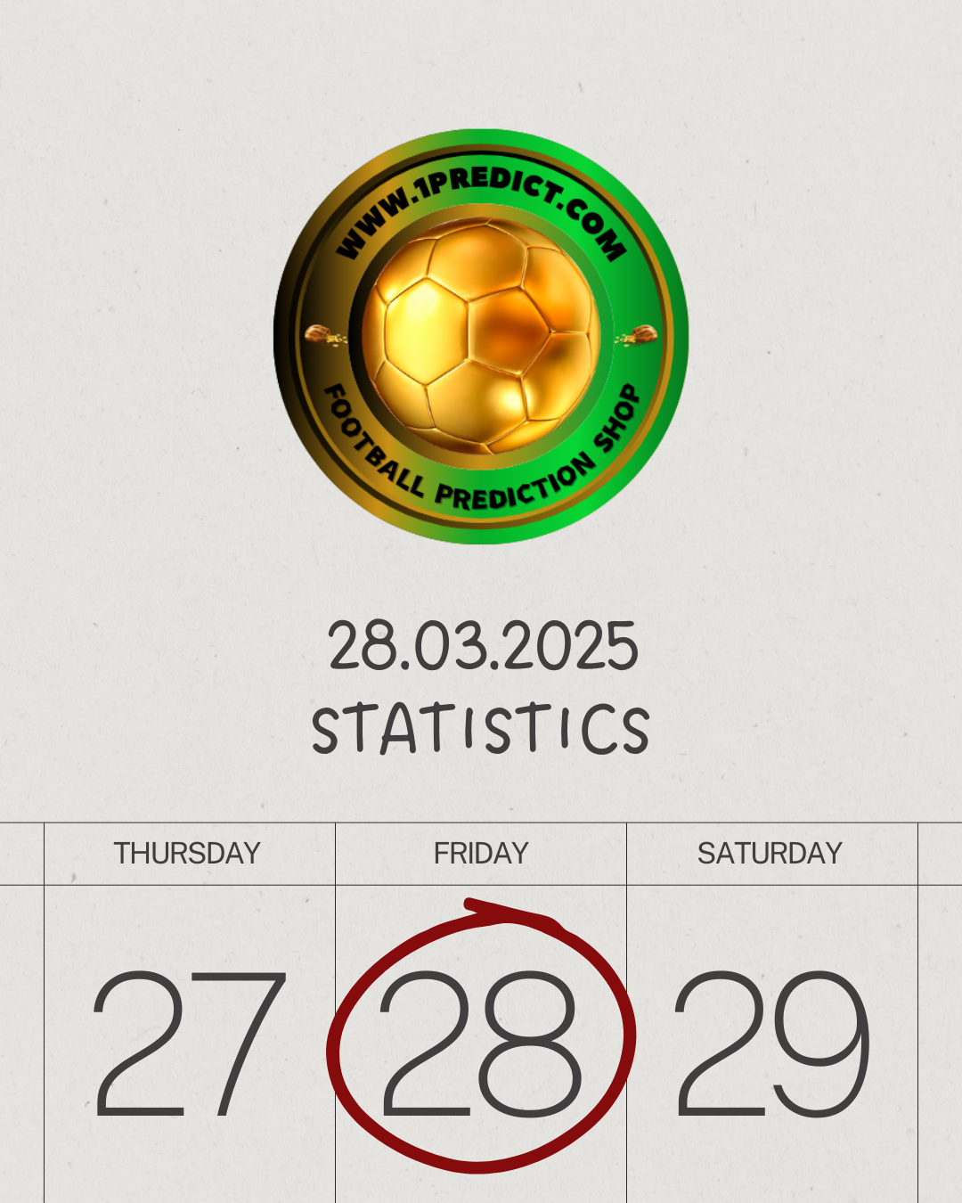 28.03.2025 Statistics