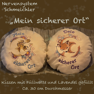 Lavendelkissen &quot;Mein sicherer Ort&quot;