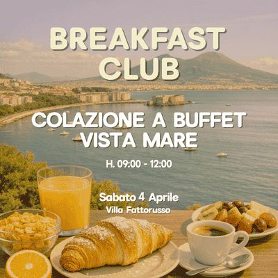 BREAKFAST CLUB | Colazione