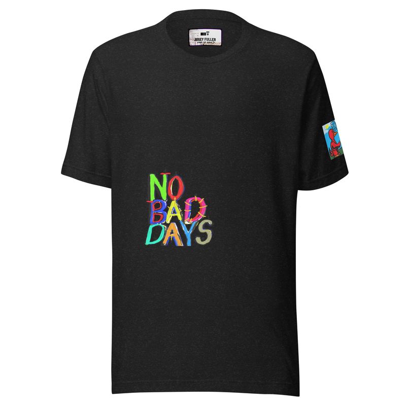 No Bad Days Black T-shirt LSE