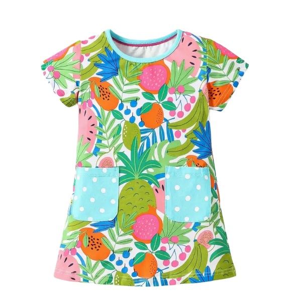 Fruity Tutti Dress, Size: 3T