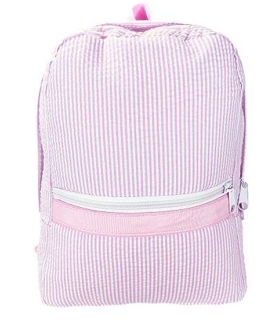 Seersucker Backpack, Colour: Pink