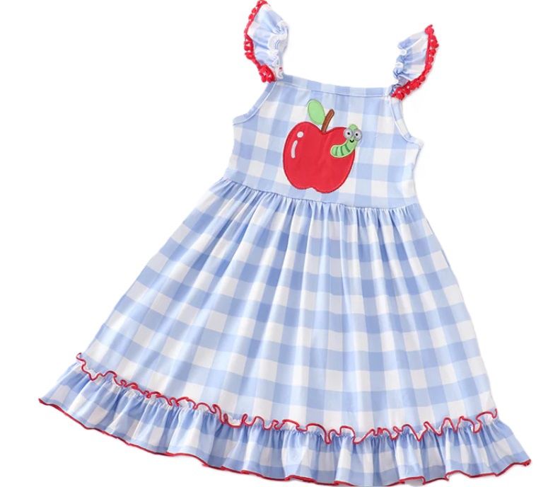 Bookworm Applique Dress