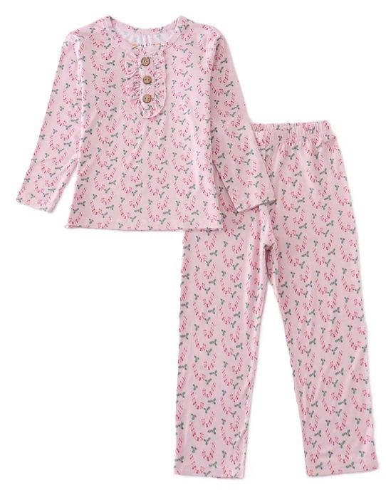 Candy Cane Bamboo Set