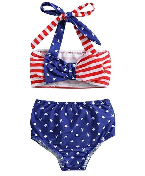American Flag Bikini