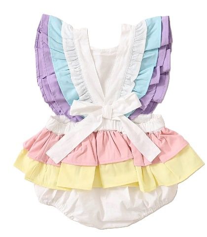 One Ruffle Butt Birthday Romper