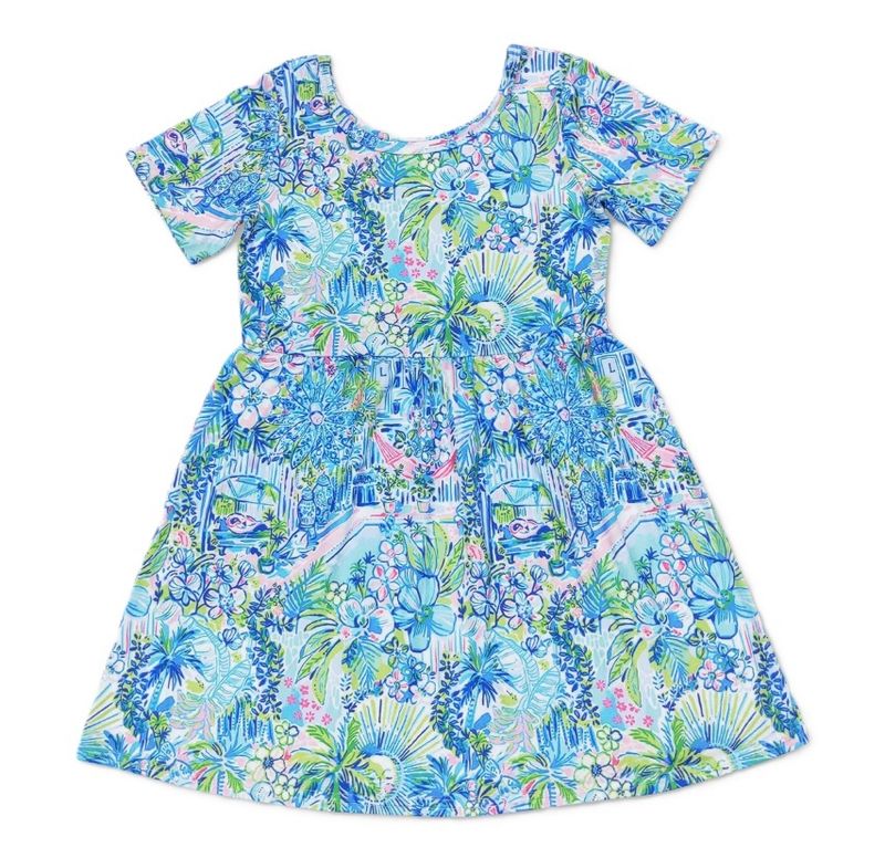 Watercolor Garden Dress