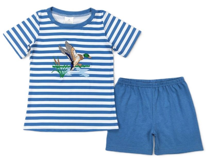 Embroidered Duck Set