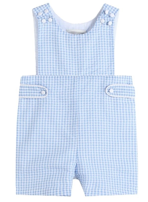 Light Blue Seersucker Jon Jon