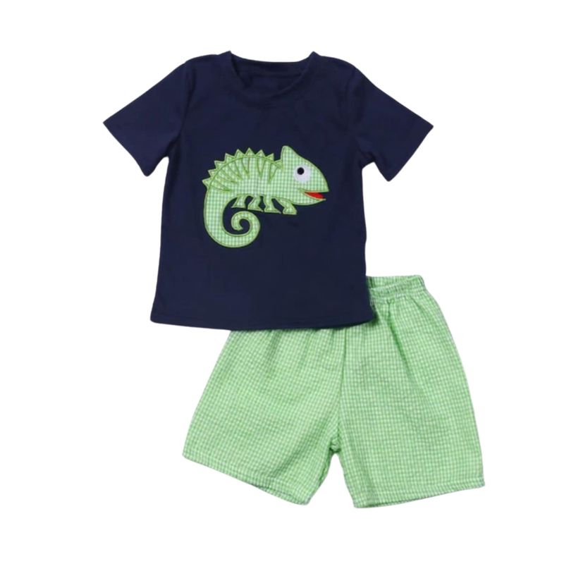 Gingham Geko Set