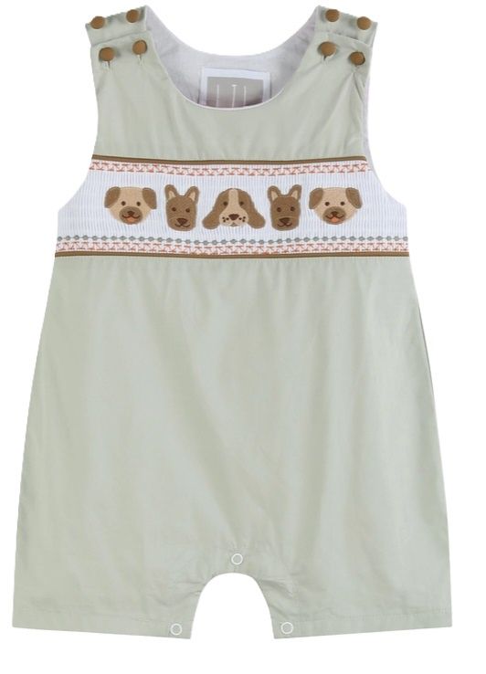 Smocked Dog Jon Jon