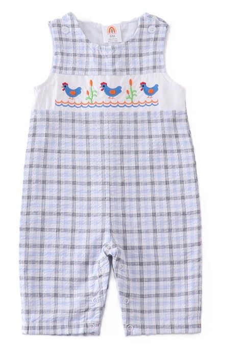 Embroidered Chicken Longall