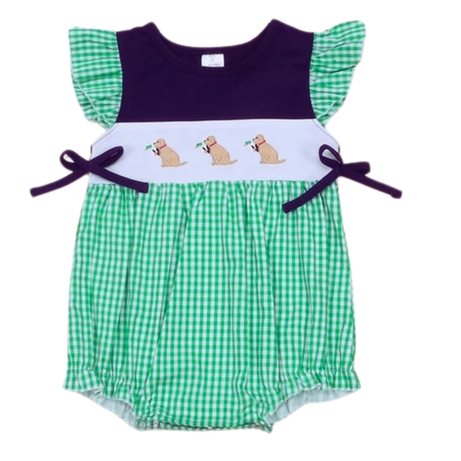 Gingham Duck Romper
