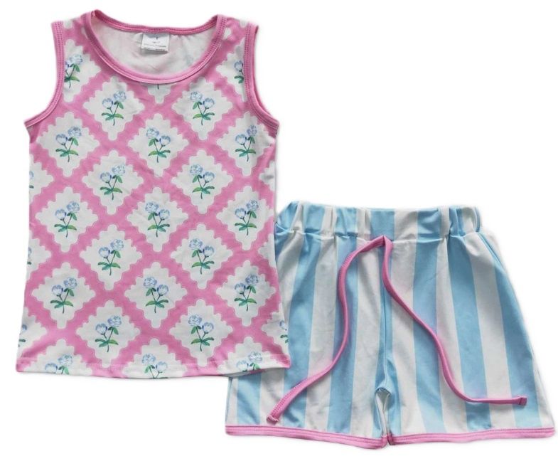 Sleeveless Floral Play Set