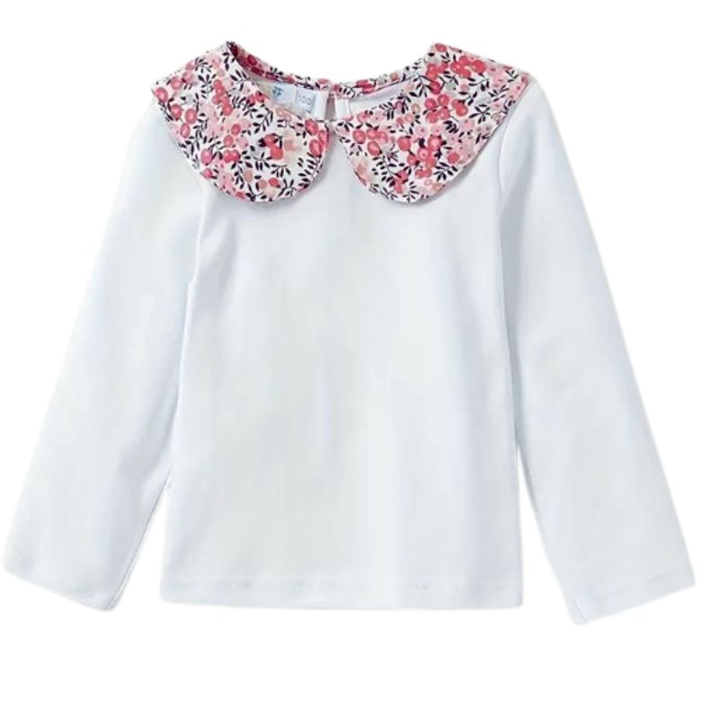 Floral Peter Pan LS
