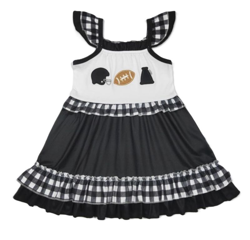 Team Spirit Black Dress