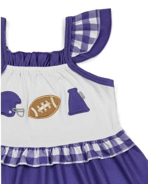 Team Spirit Purple Dress