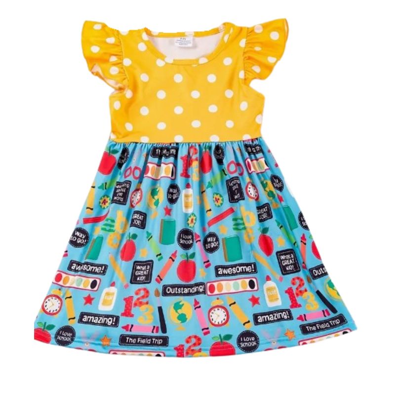 Yellow Polka Dot B2S Dress