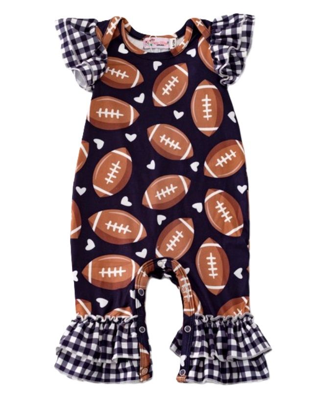 Team Spirit Black Romper