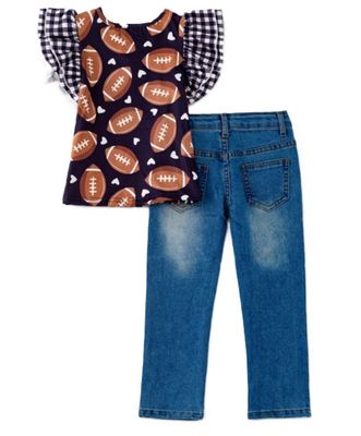 Team Spirit Black Jean Set