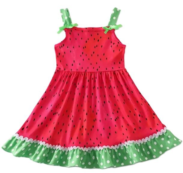 Watermelon Print Dress