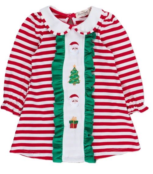 Striped Santa Dress
