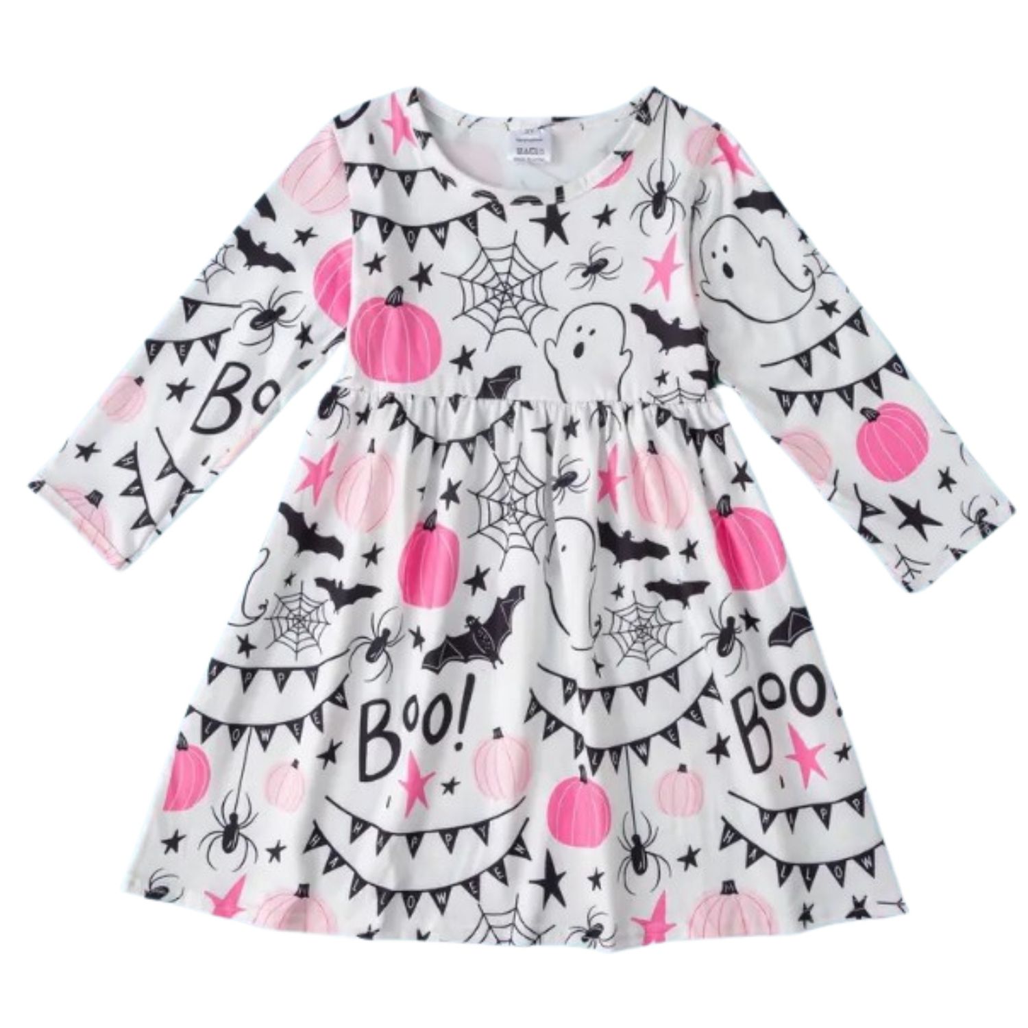 Pink &amp; Black Halloween Dress