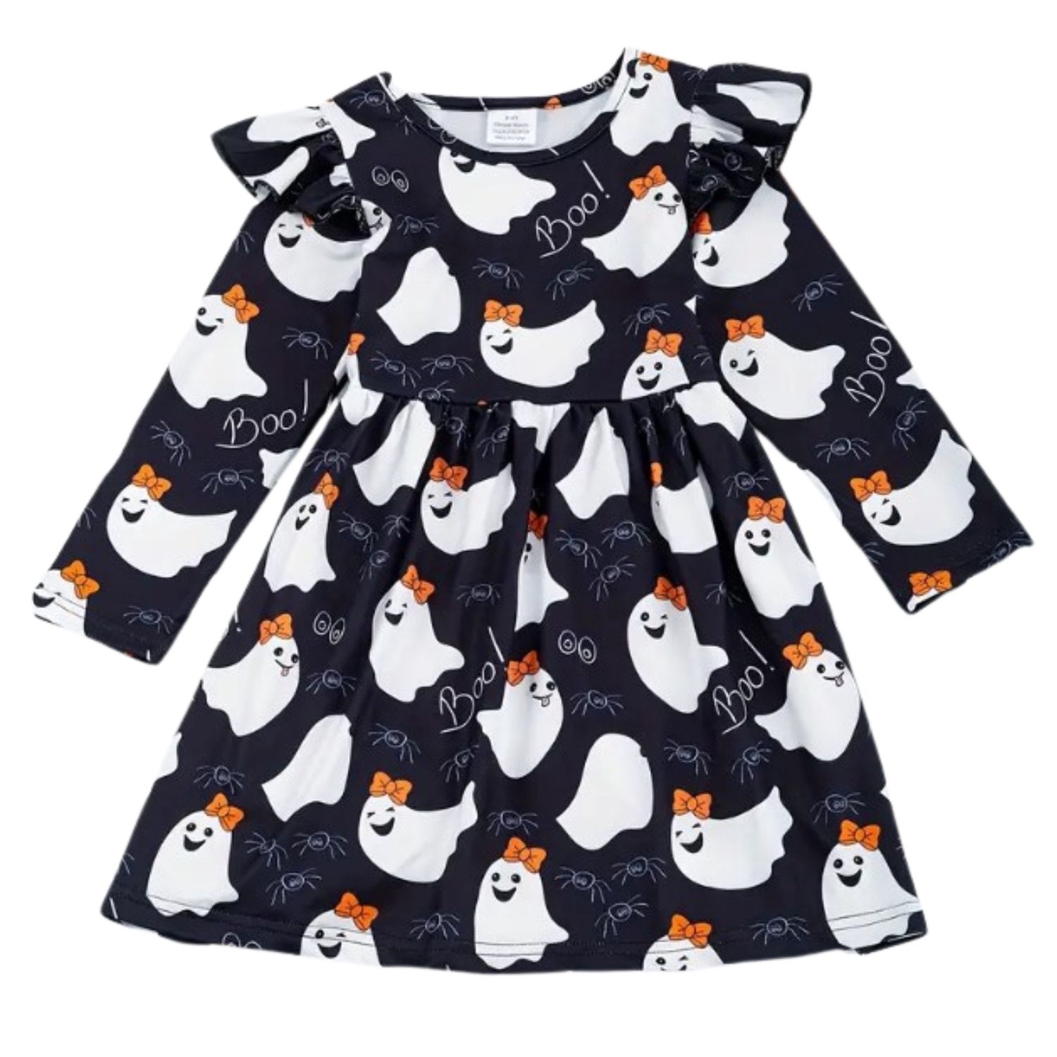 Black Ghost LS Dress