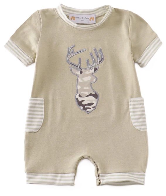 Camo Antler Romper