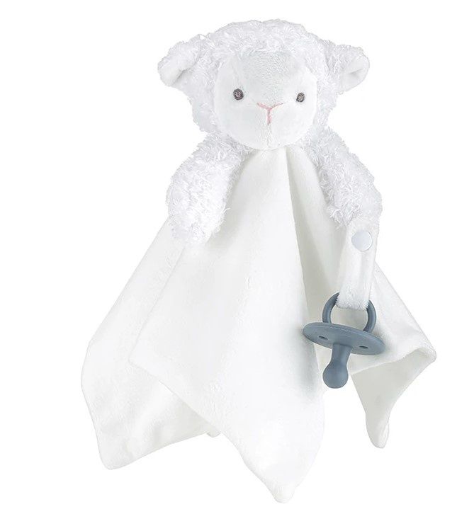 Lamb Pacifier Holder/Lovie