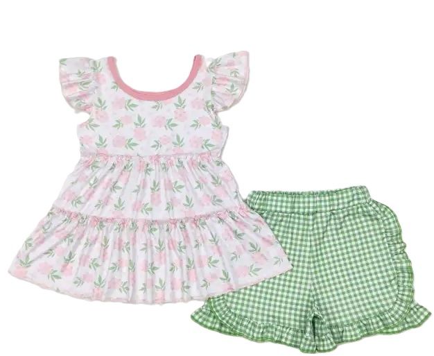 Sweet Ruffle Floral Set