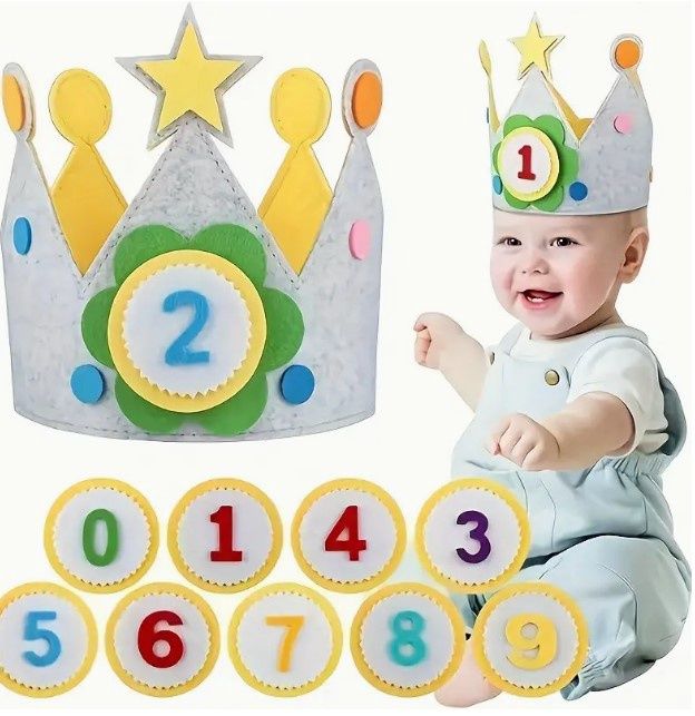 Felt Birthday Crown