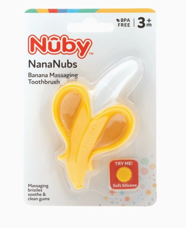 NanaNubs Banana Massaging Toothbrush