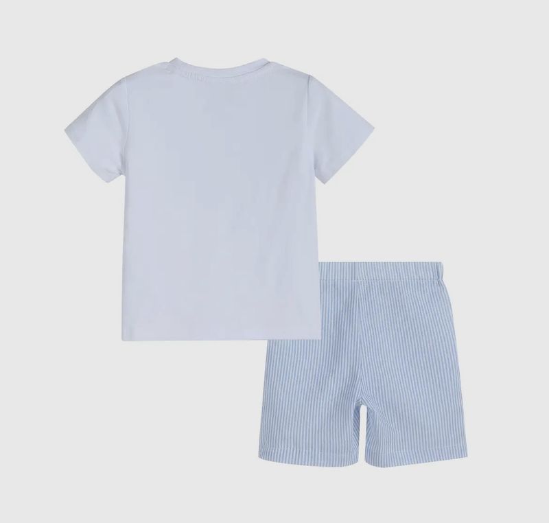 Smocked Boys Bunny Set