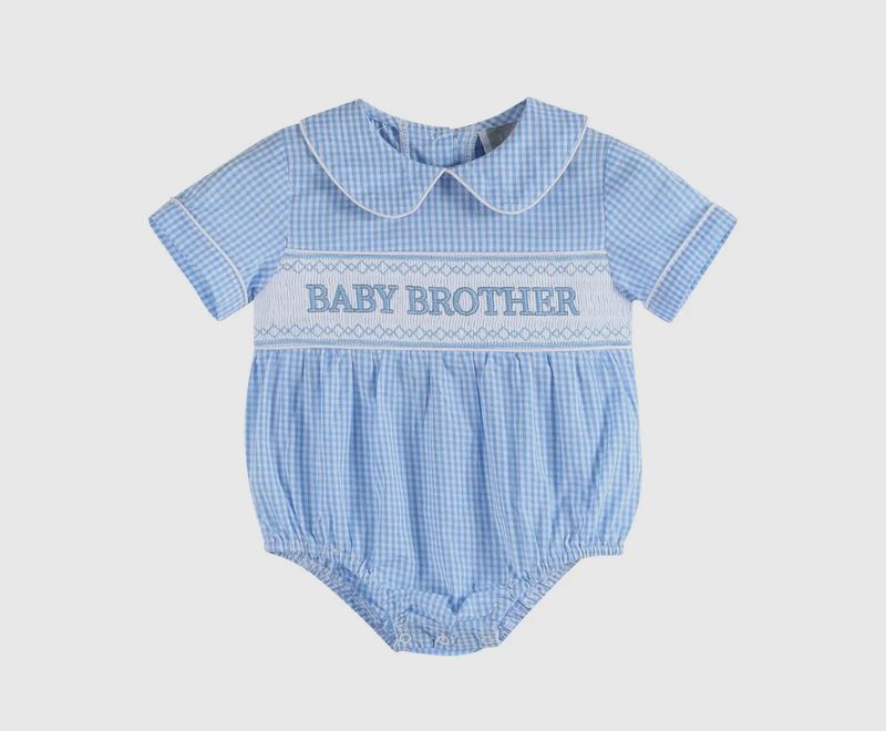 Smocked Baby Brother
