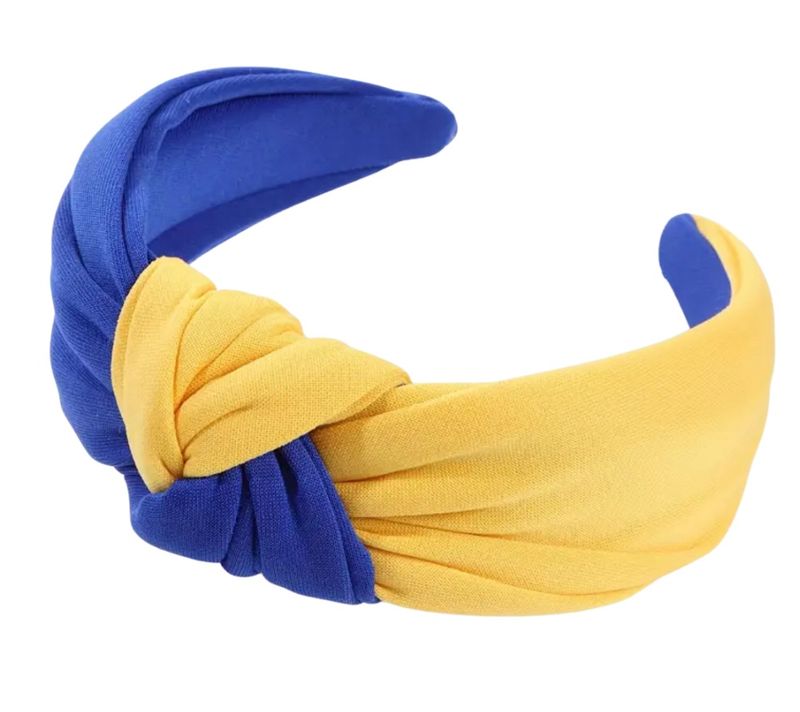 Blue &amp; Yellow Headband