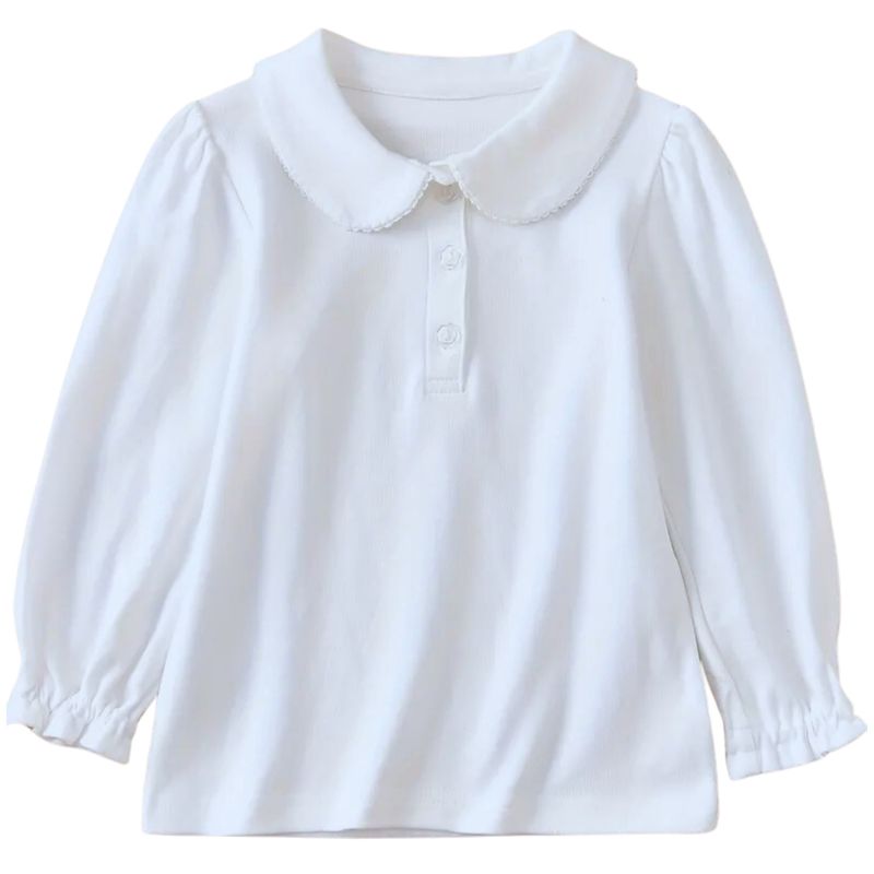 Girls Peter Pan LS T-Shirt: