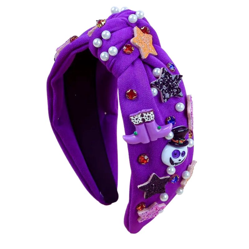 Purple Halloween Headband