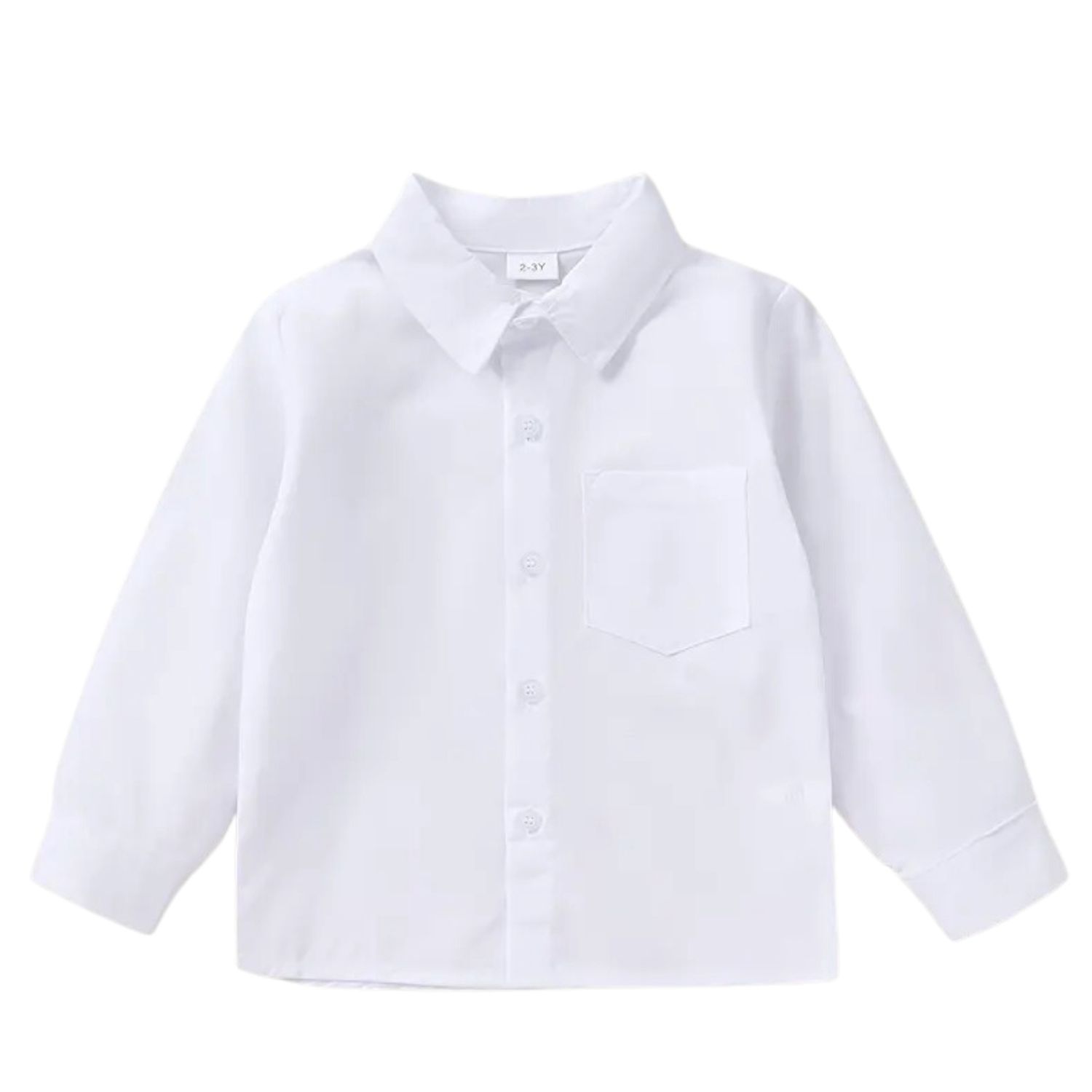 Boys White Oxford