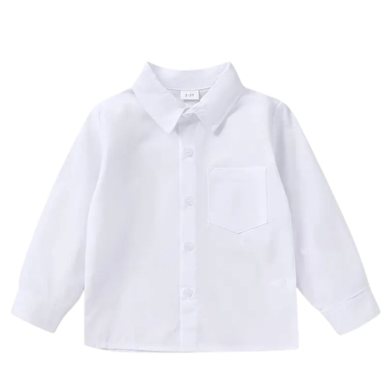 Boys White Oxford