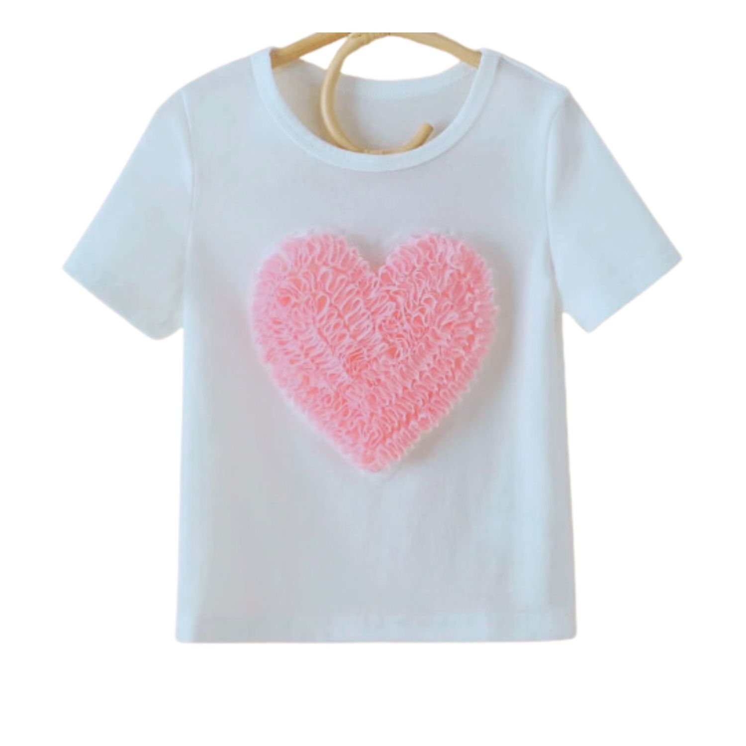 Fringe Heart T Shirt