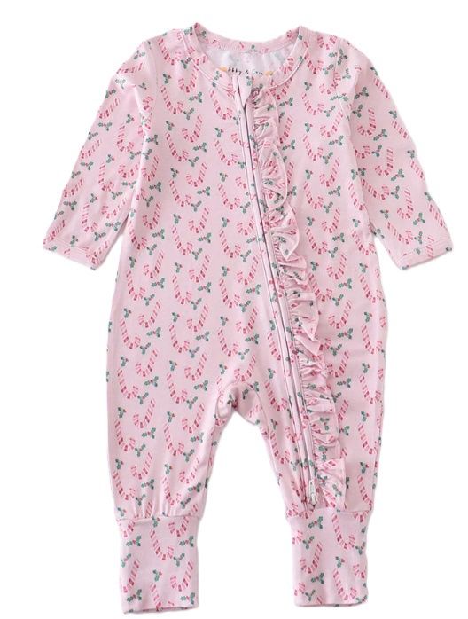 Candy Cane Bamboo Zippy