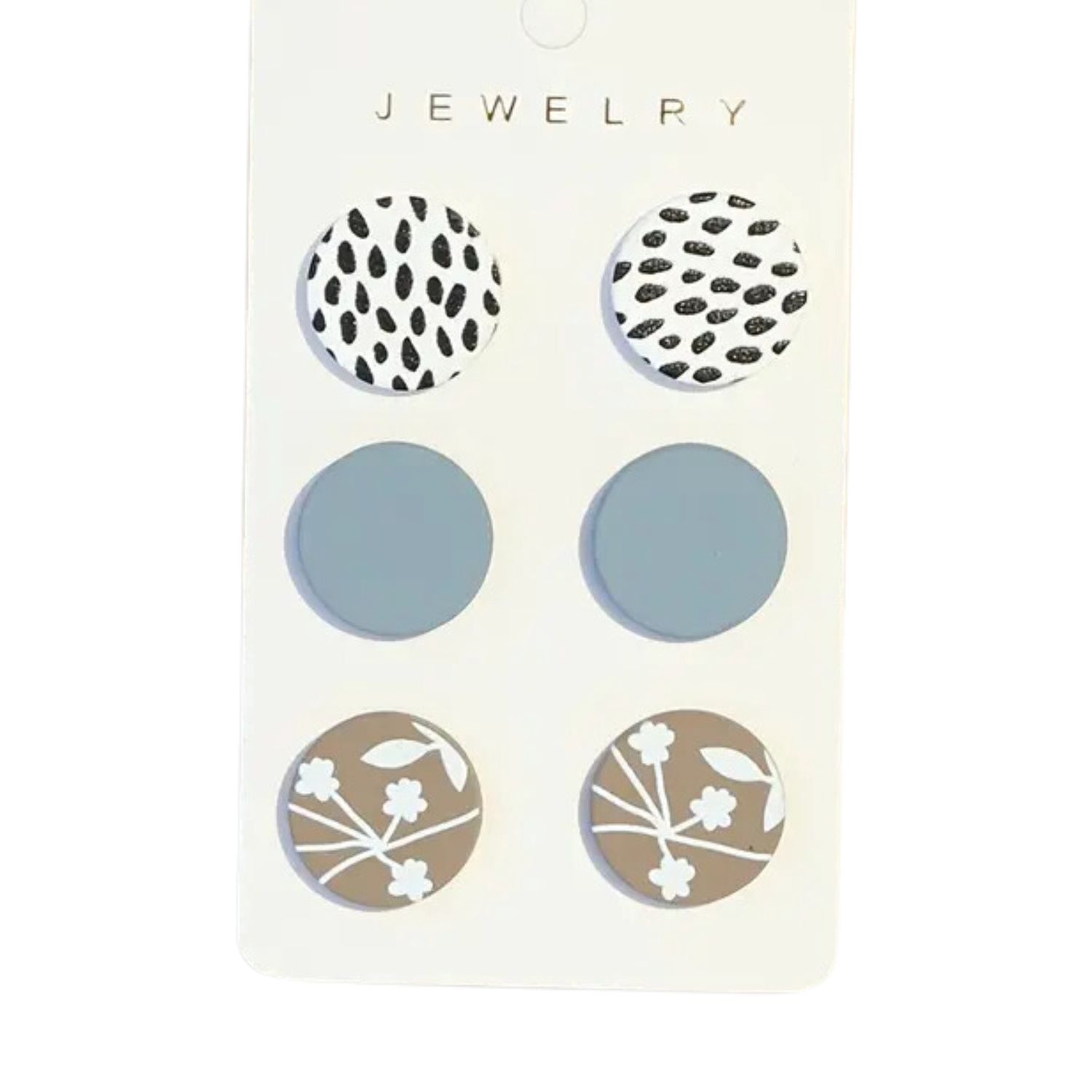 Fall Round Earrings