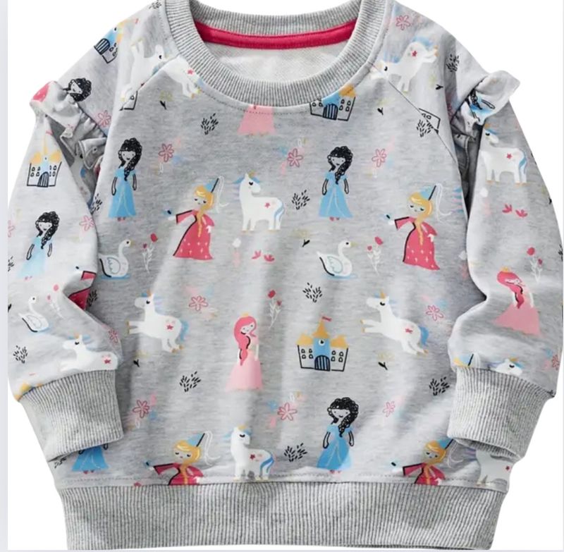 Grey Princess Sweatshirt