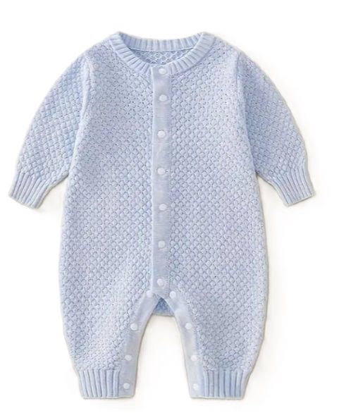 Knitted Baby Romper