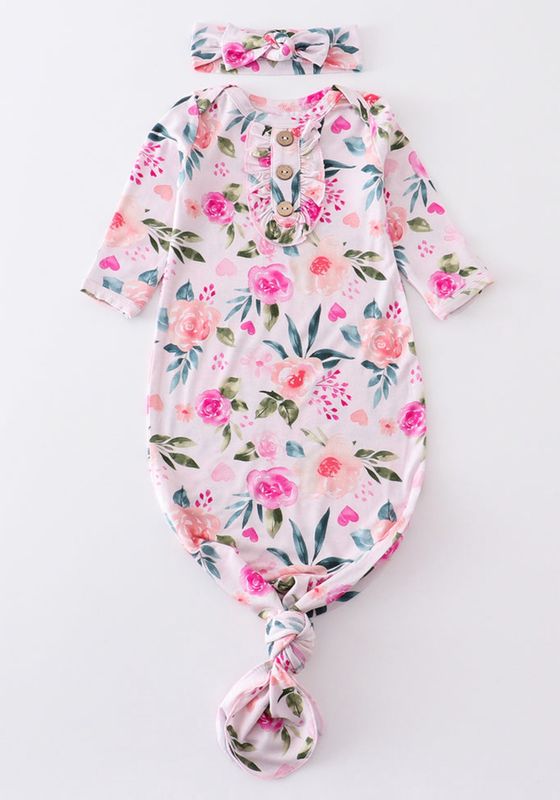 Bamboo Baby Gown